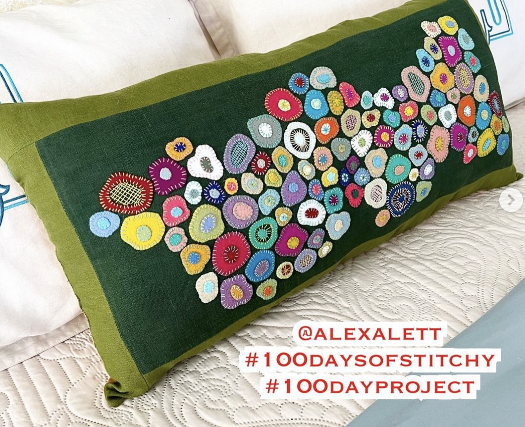 Stitching Adventures: Conquering the #100DayProject with Alexa Lett